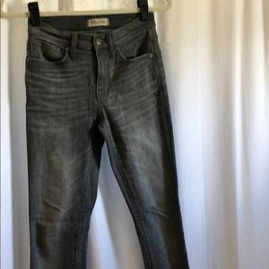 Madewell 9in high riser skinny jeans